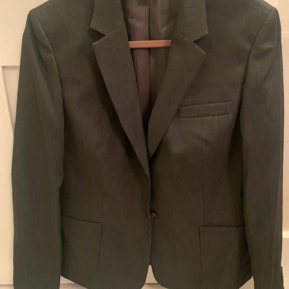 Regeneration by CINTAS Dark grey blazer